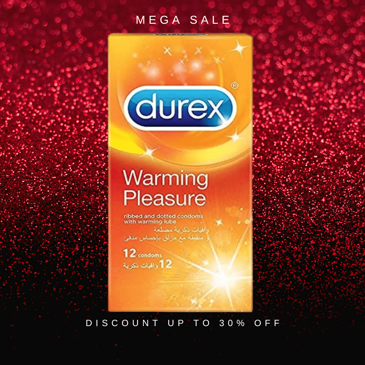 Durex Warming Pleasure Condom - Pack Of 12